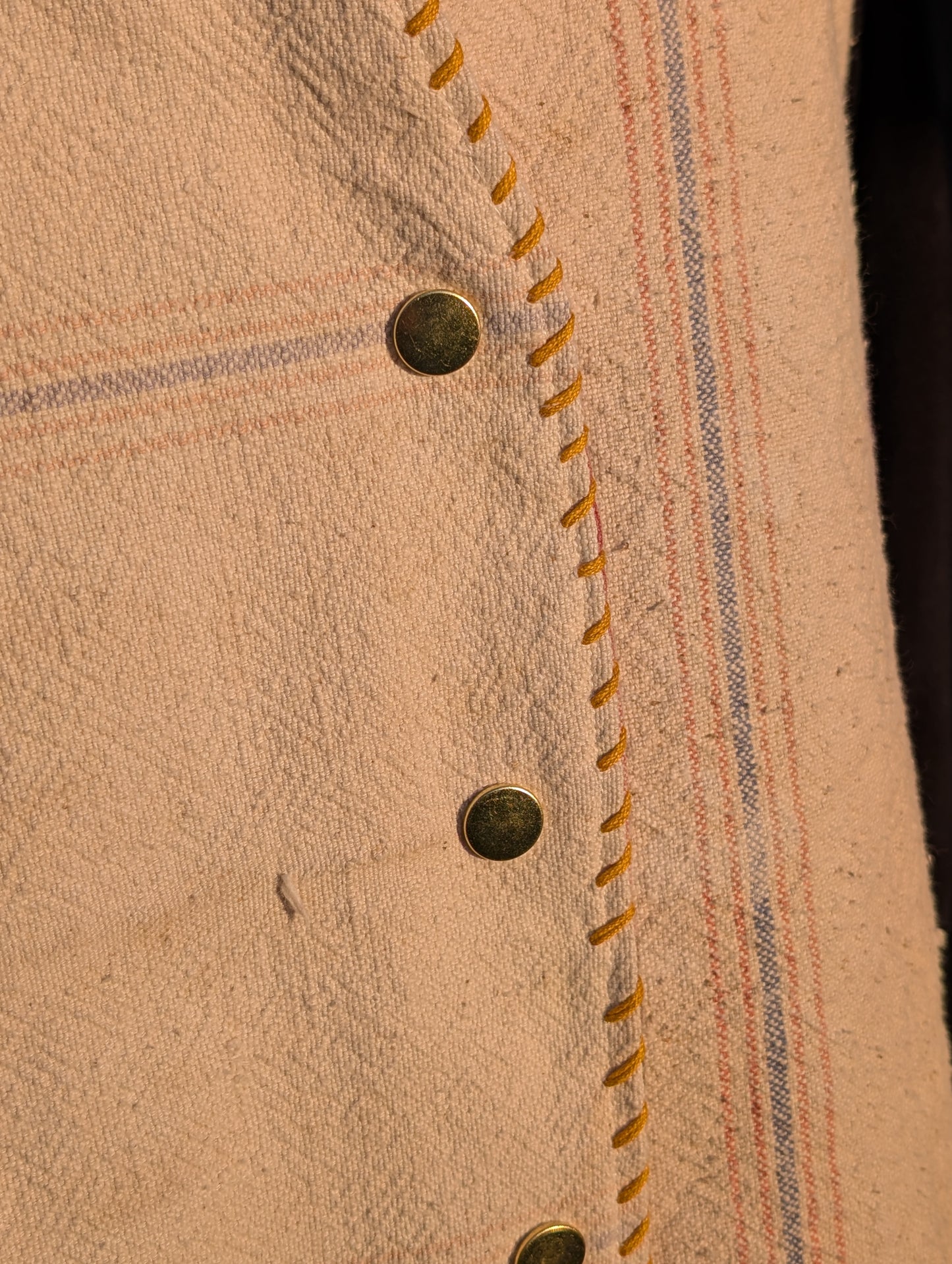 Vintage Feed Sack Vest