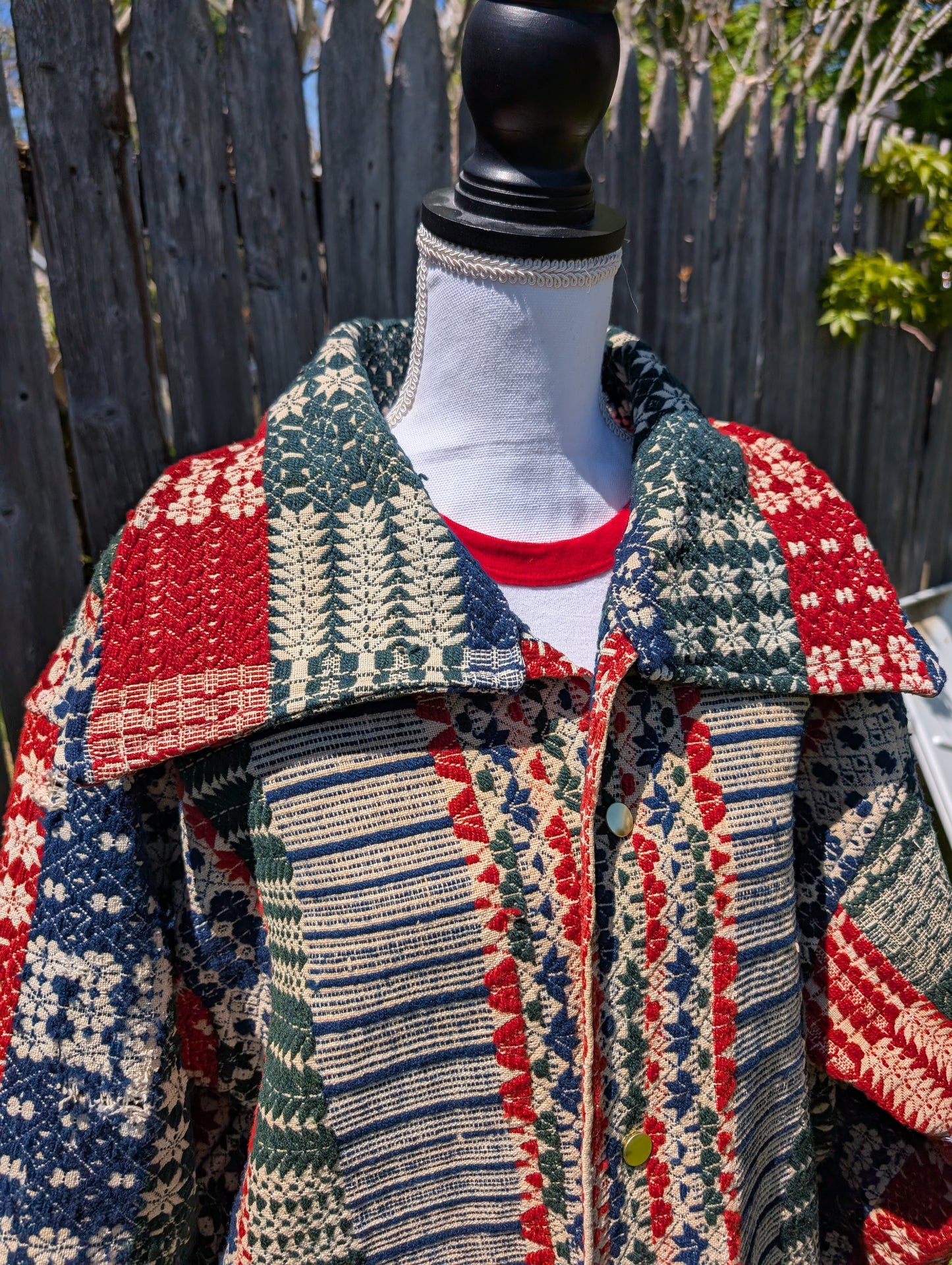 19th Century Coverlet Coat