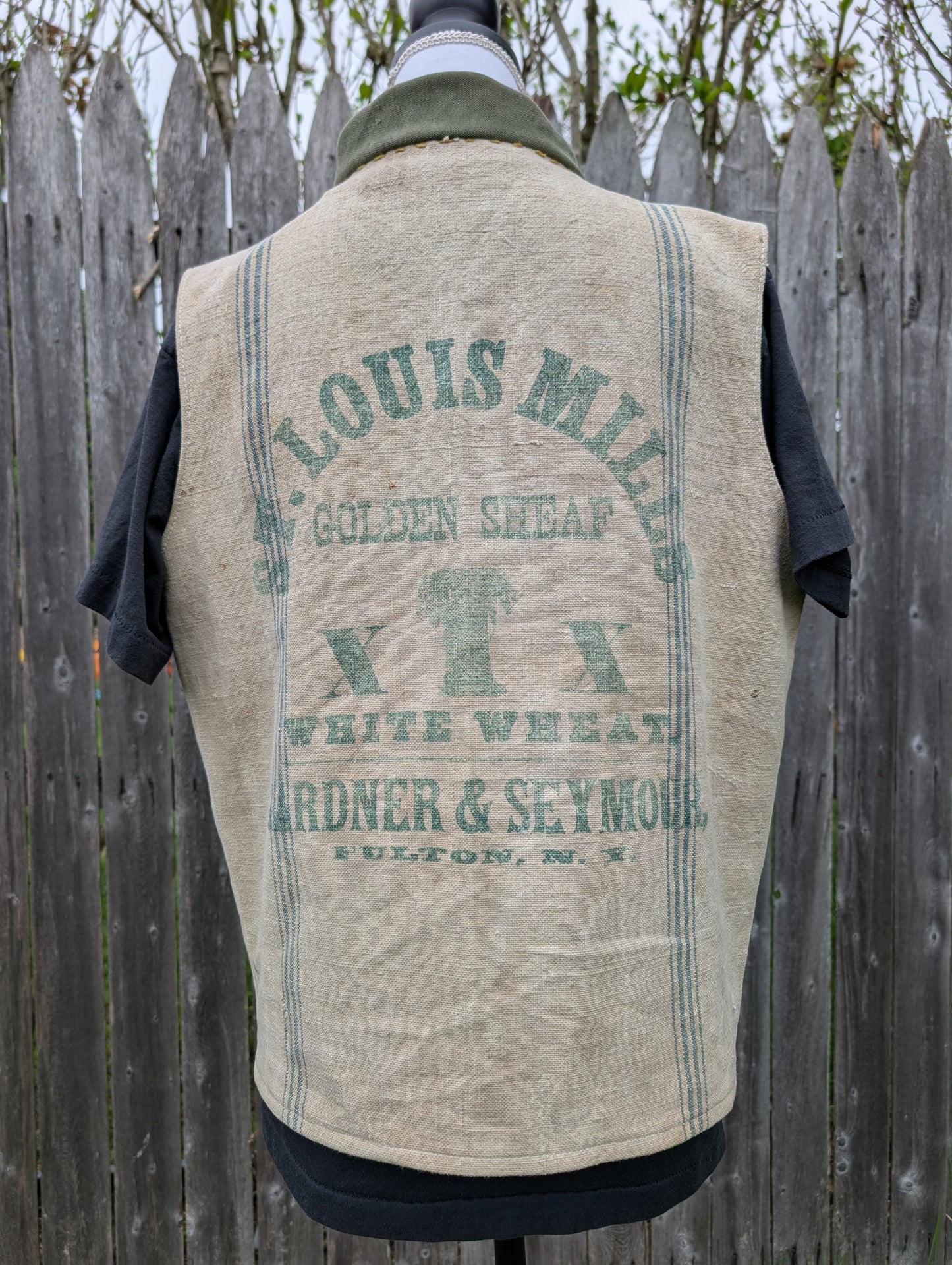 Military / Feed Sack Vest