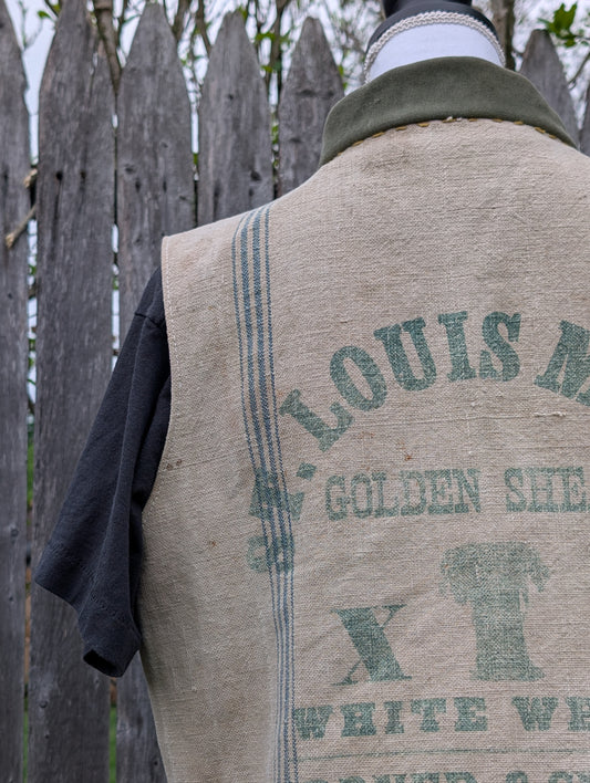 Military / Feed Sack Vest