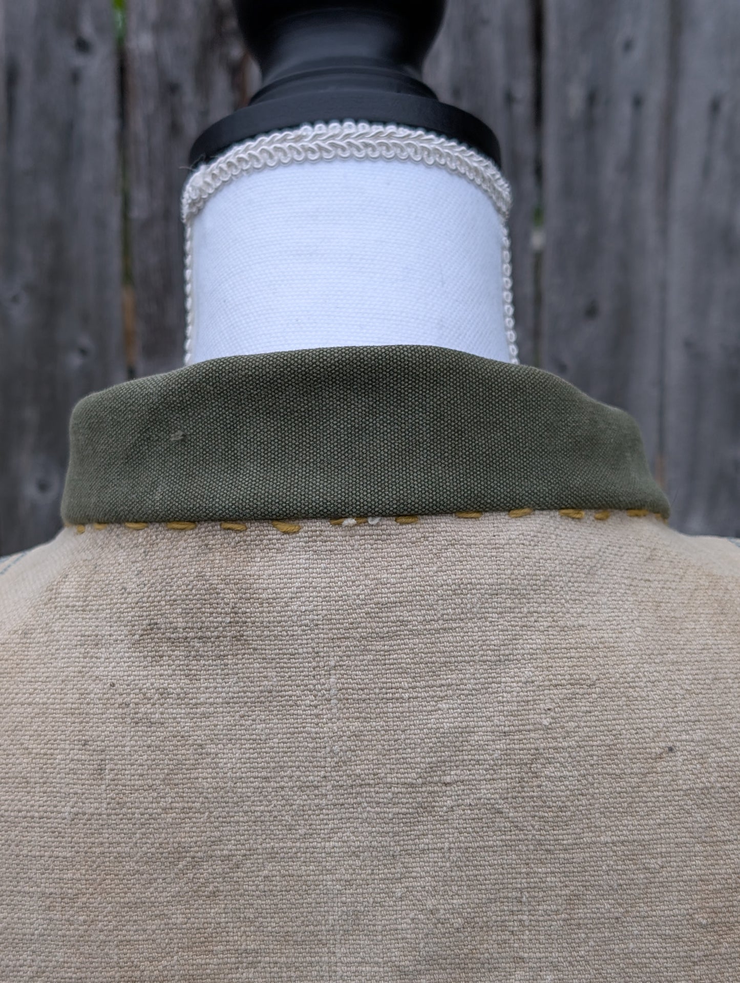 Military / Feed Sack Vest