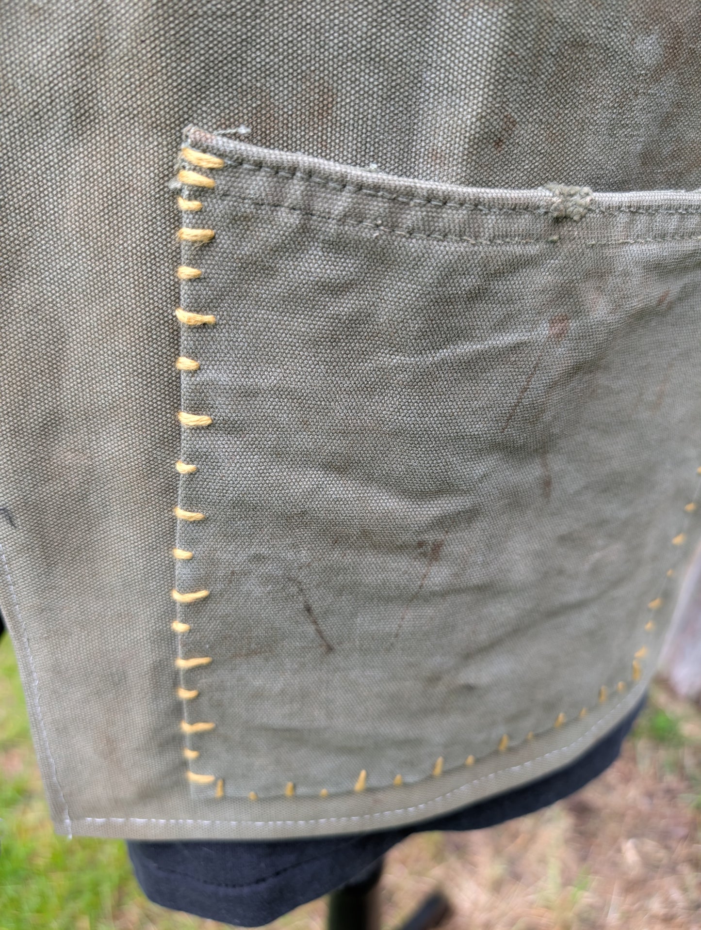 Military / Feed Sack Vest