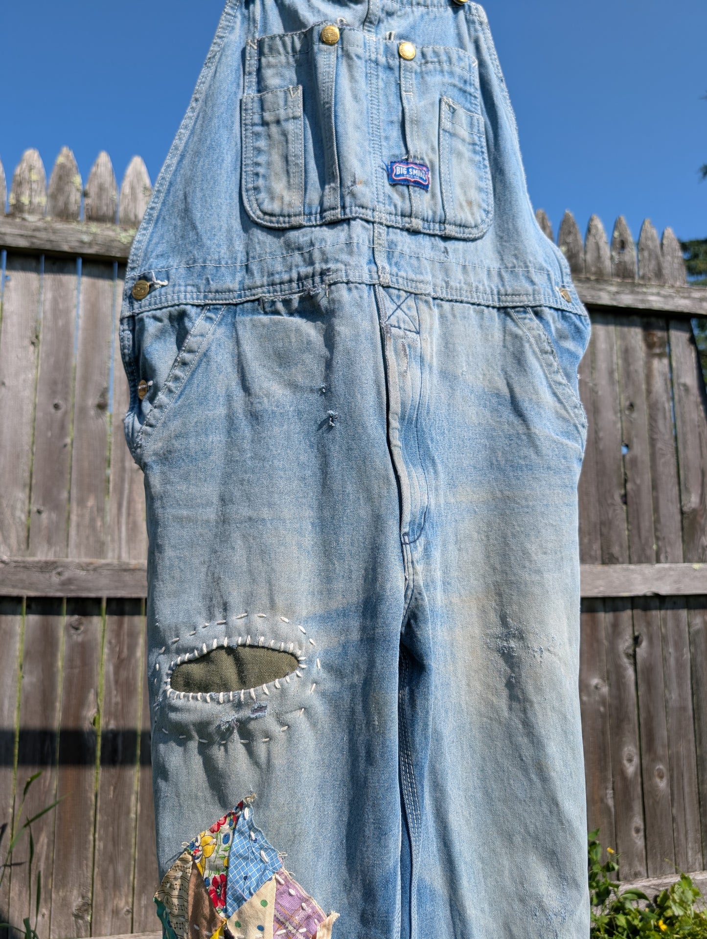 Upcycled Bib Overalls