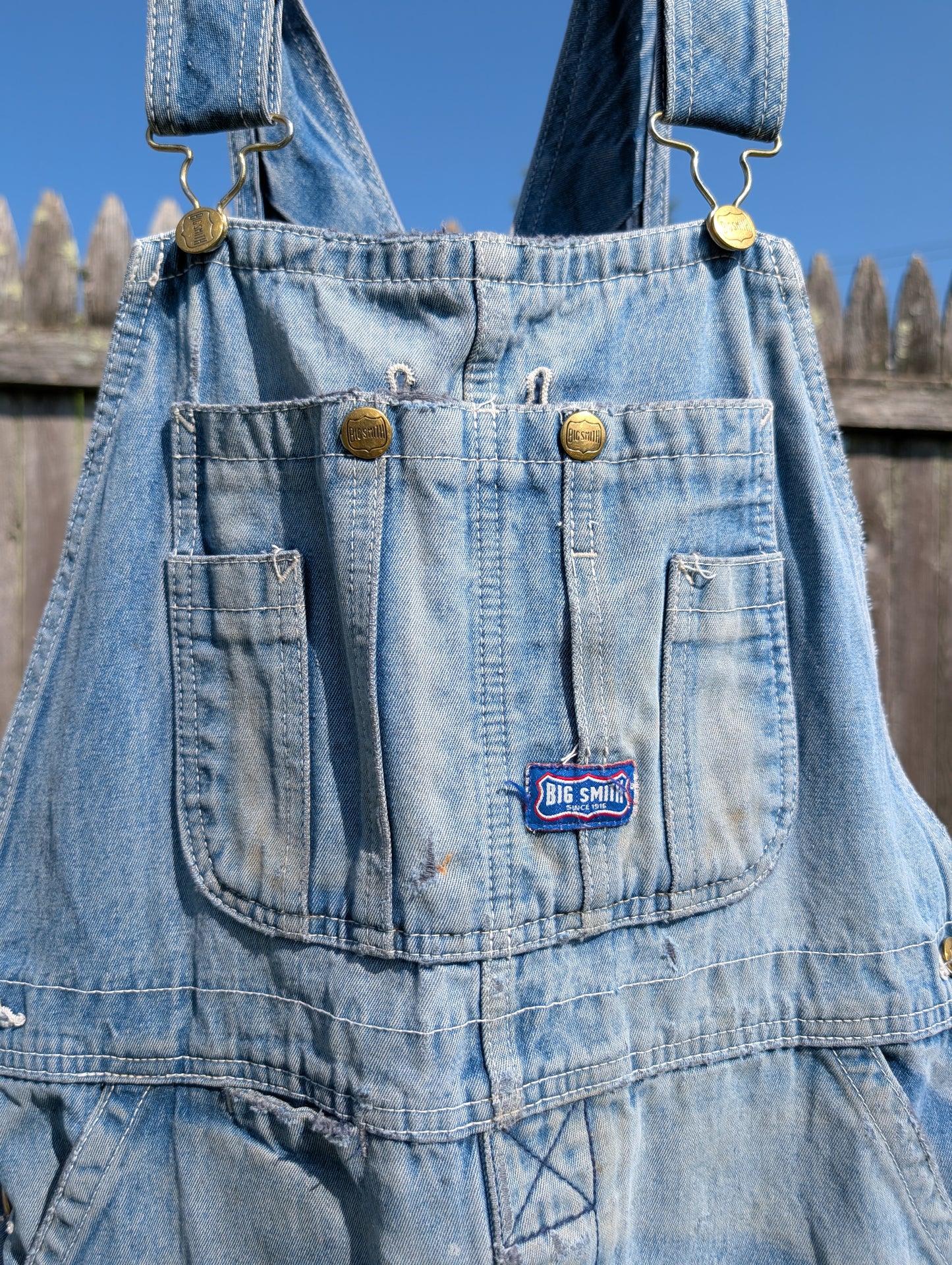 Upcycled Bib Overalls