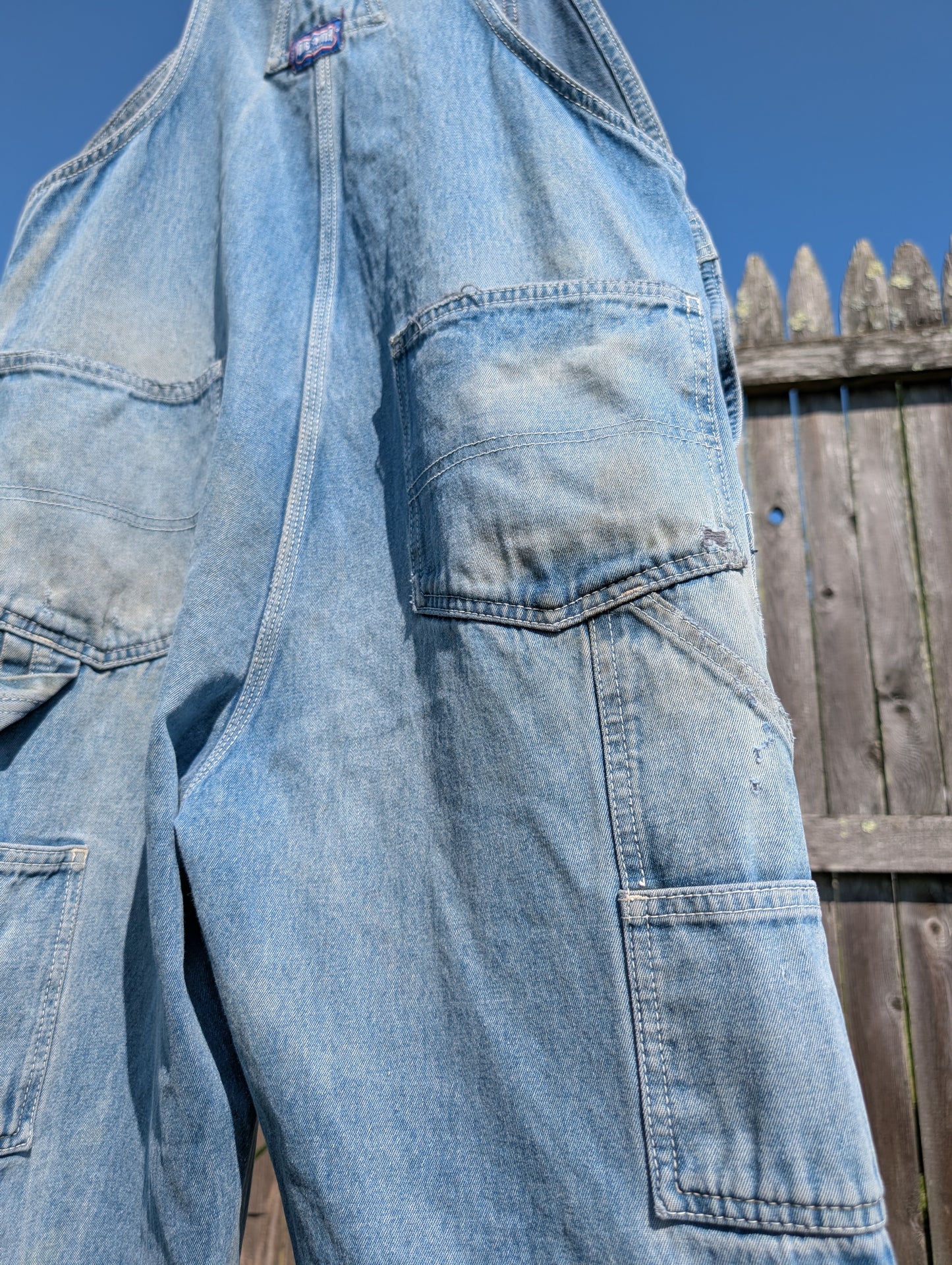 Upcycled Bib Overalls