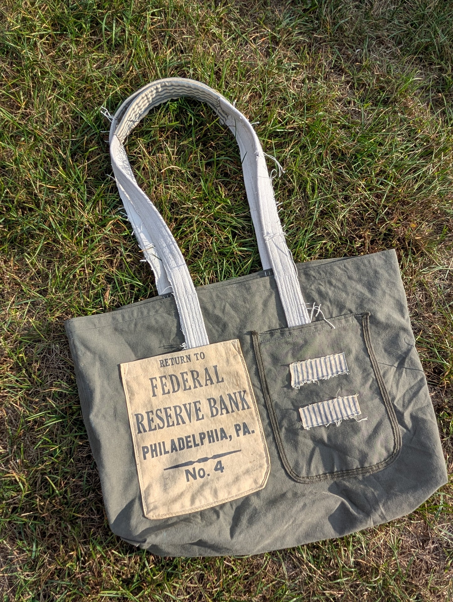 Military Duffel Rework Tote