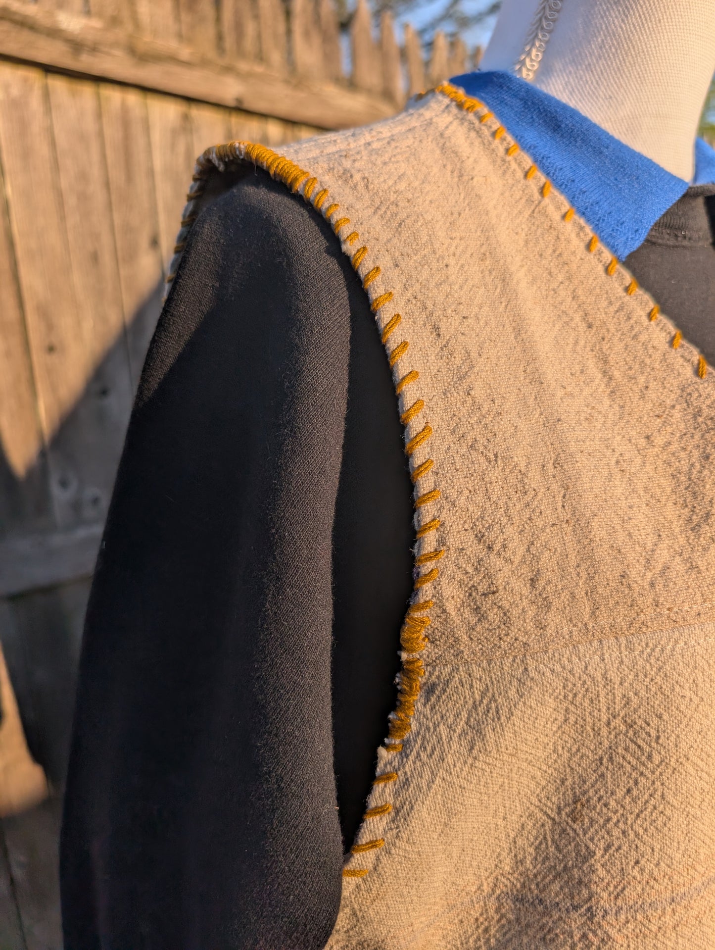 Vintage Feed Sack Vest