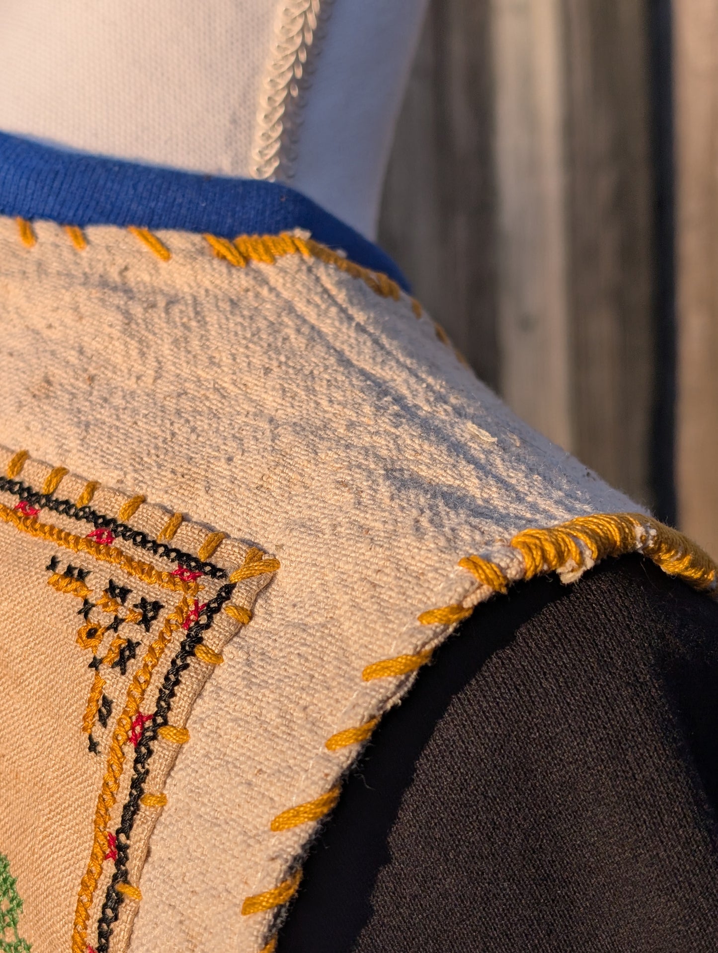 Vintage Feed Sack Vest