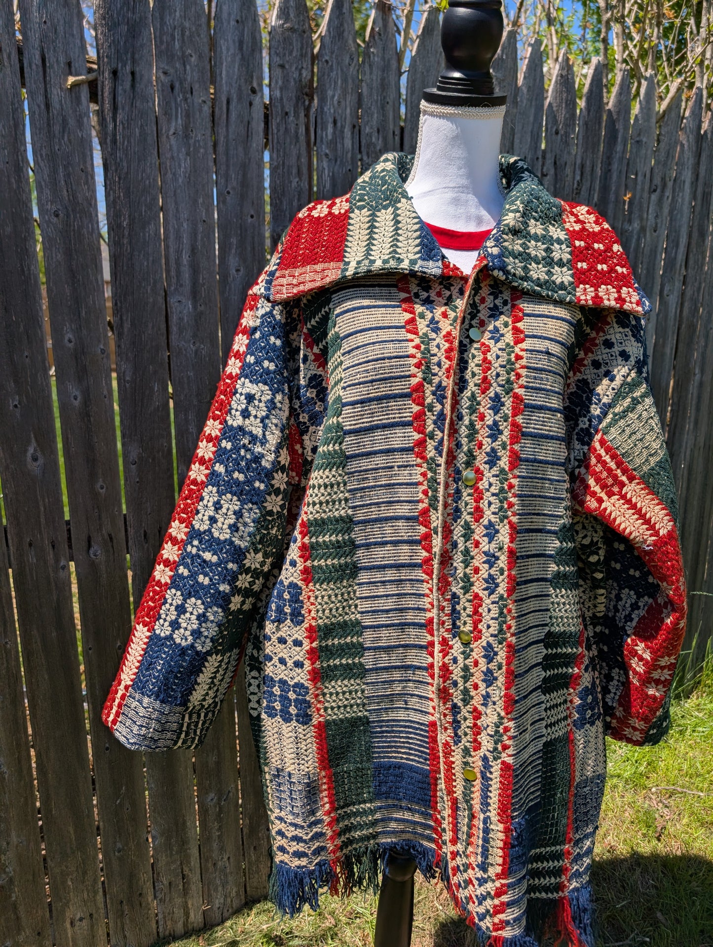 19th Century Coverlet Coat