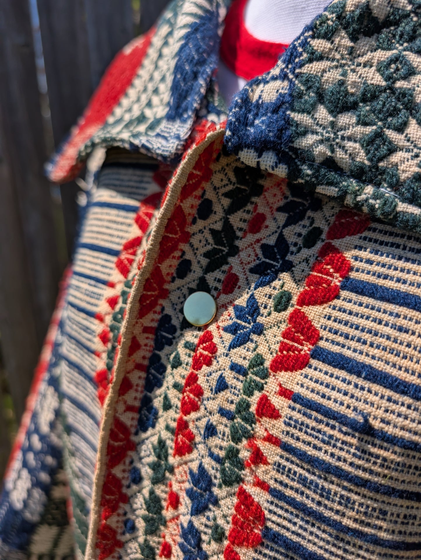 19th Century Coverlet Coat
