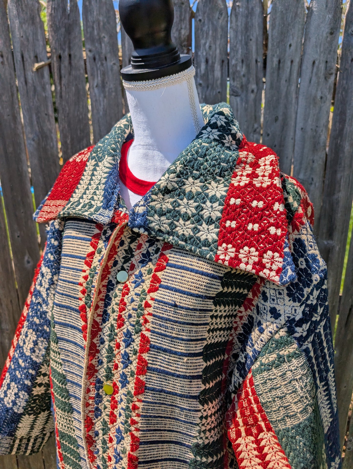 19th Century Coverlet Coat