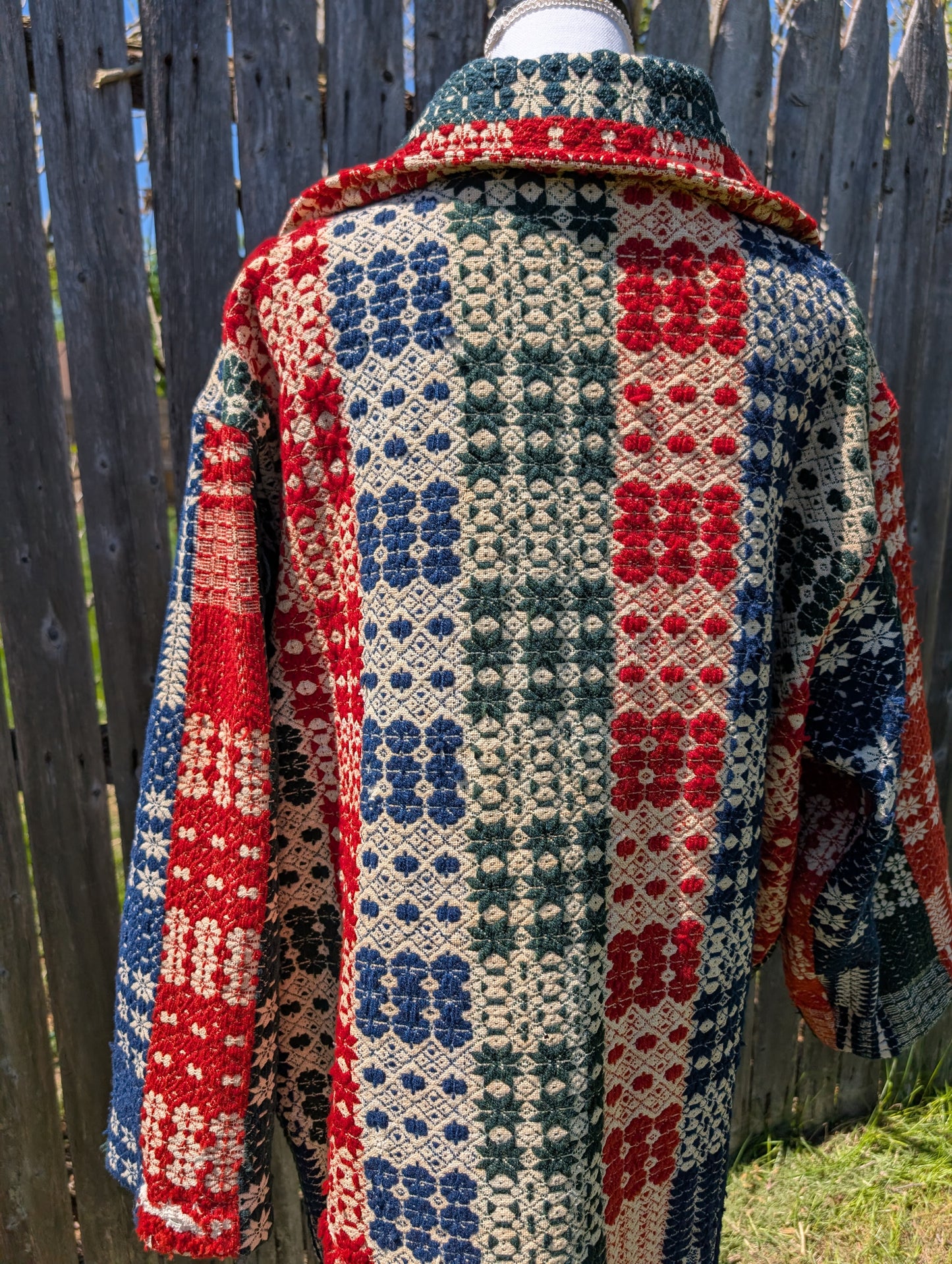 19th Century Coverlet Coat