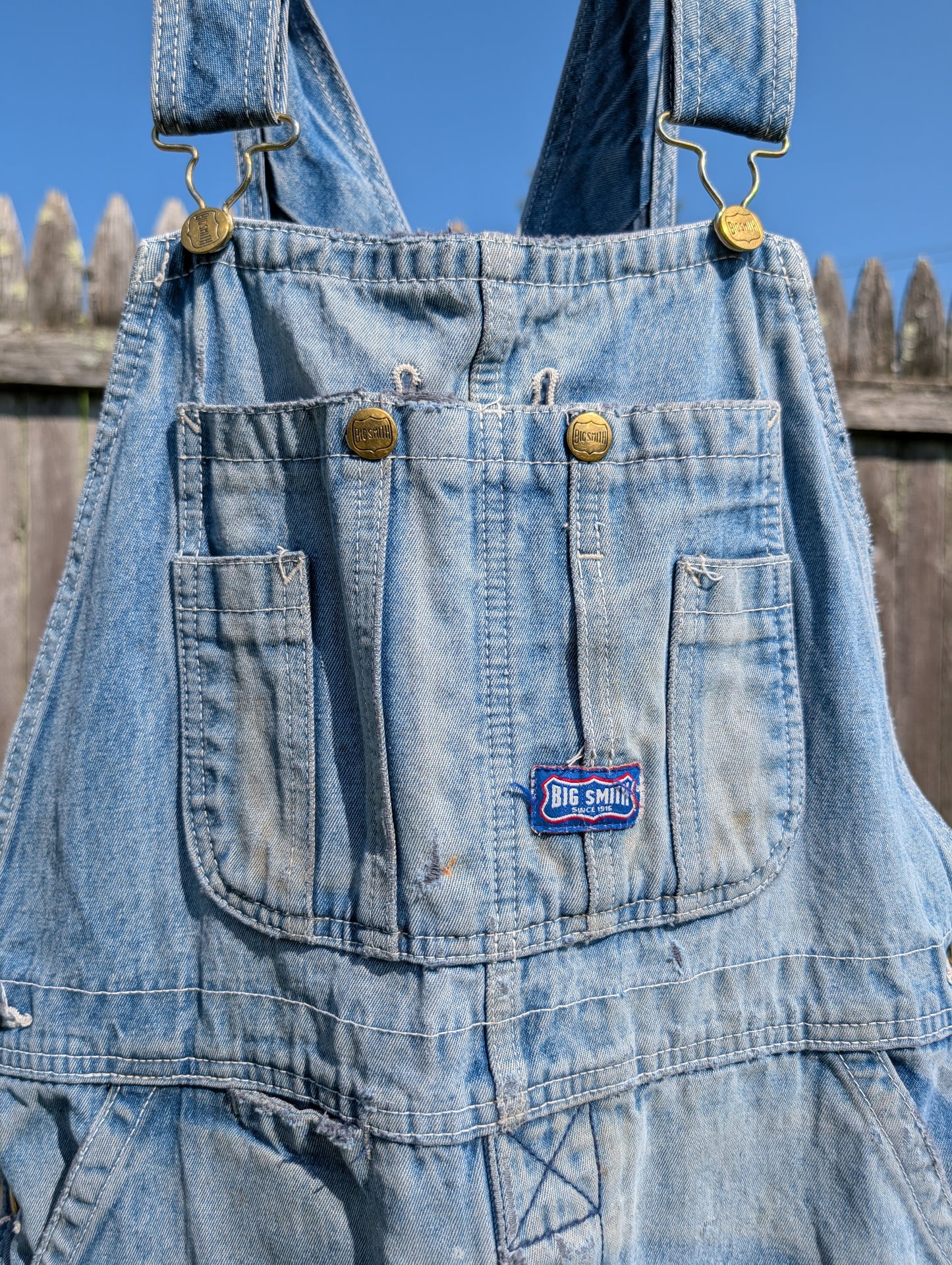 Upcycled Bib Overalls