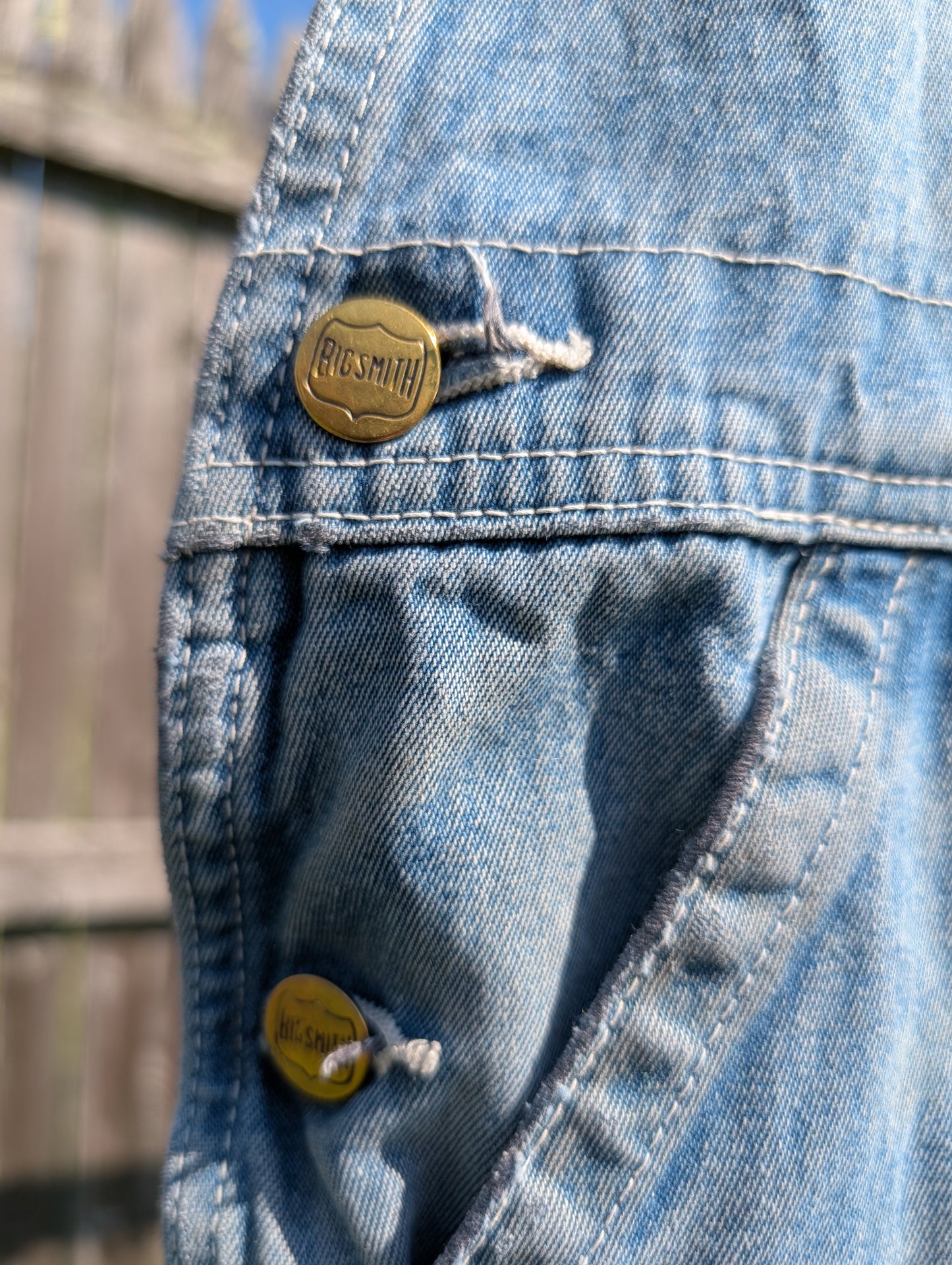 Upcycled Bib Overalls