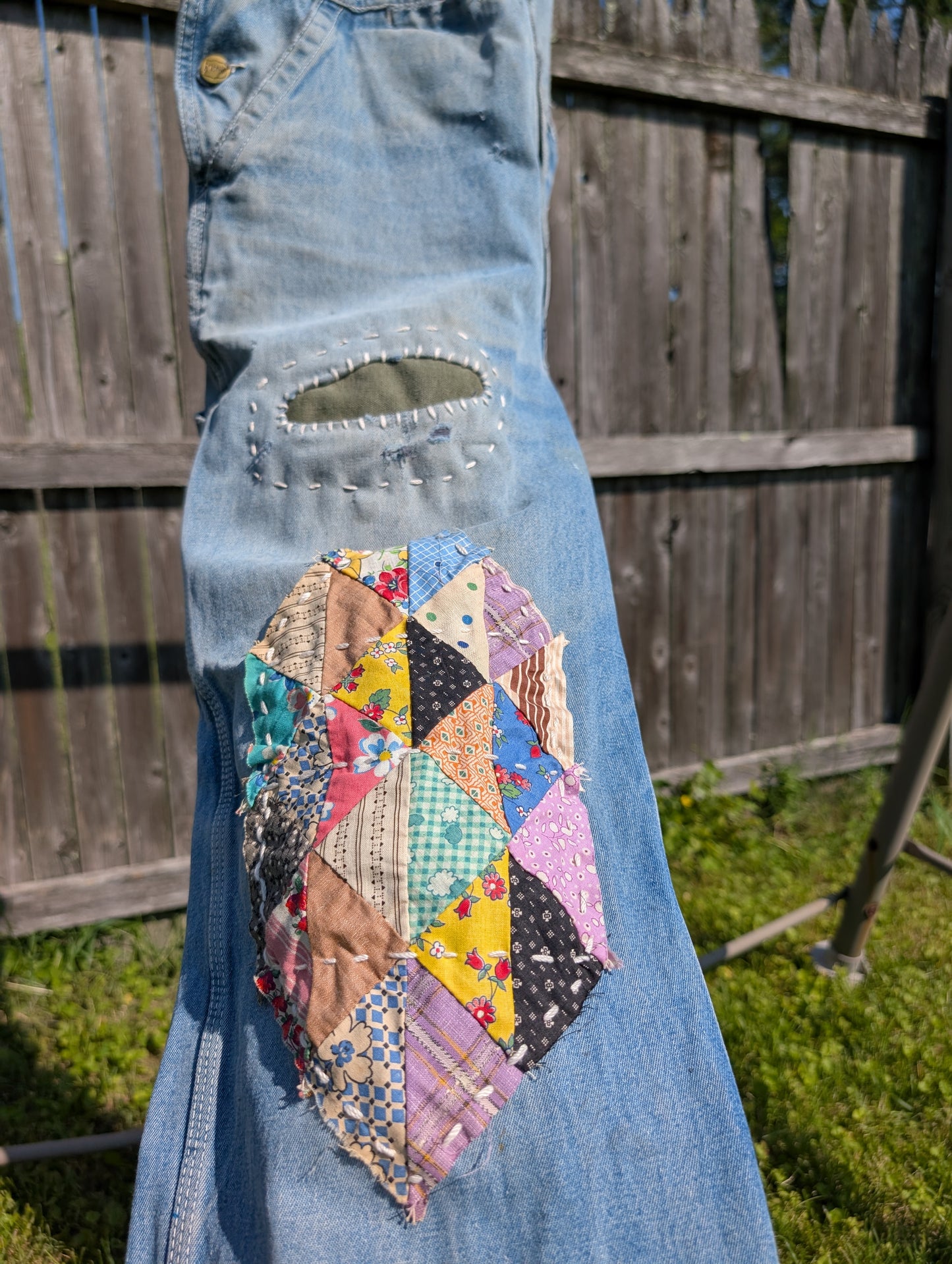 Upcycled Bib Overalls