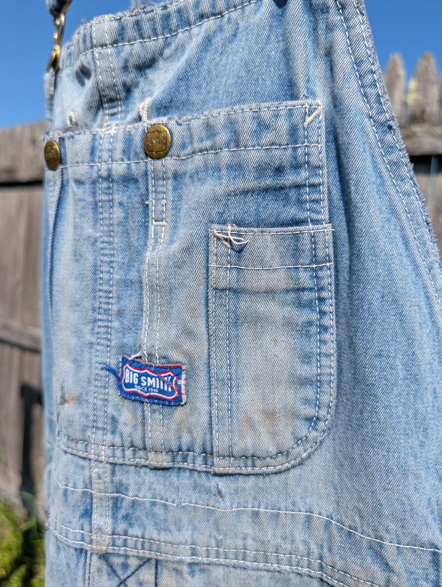 Upcycled Bib Overalls