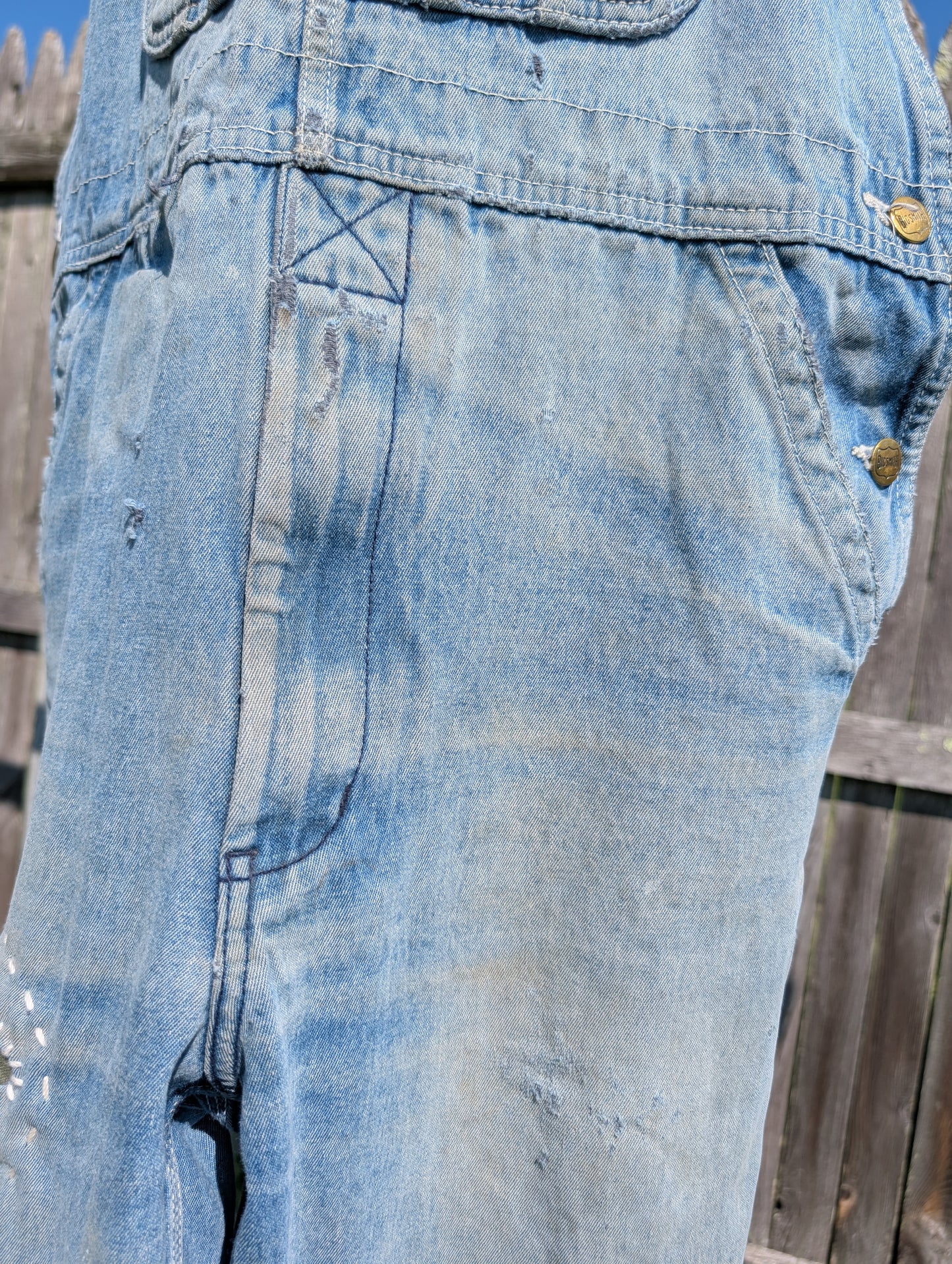 Upcycled Bib Overalls