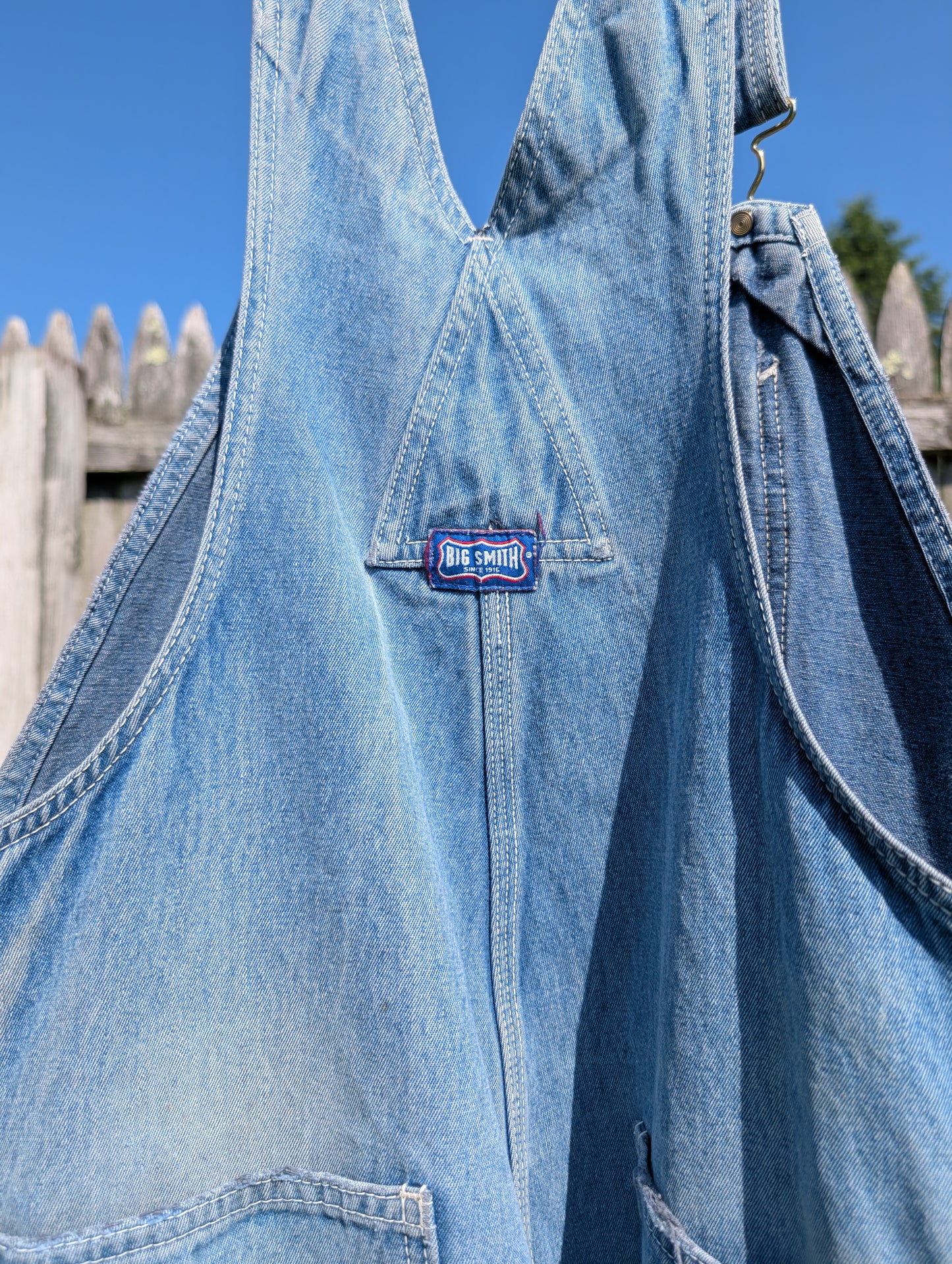 Upcycled Bib Overalls