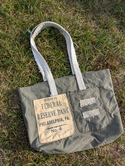 Military Duffel Rework Tote