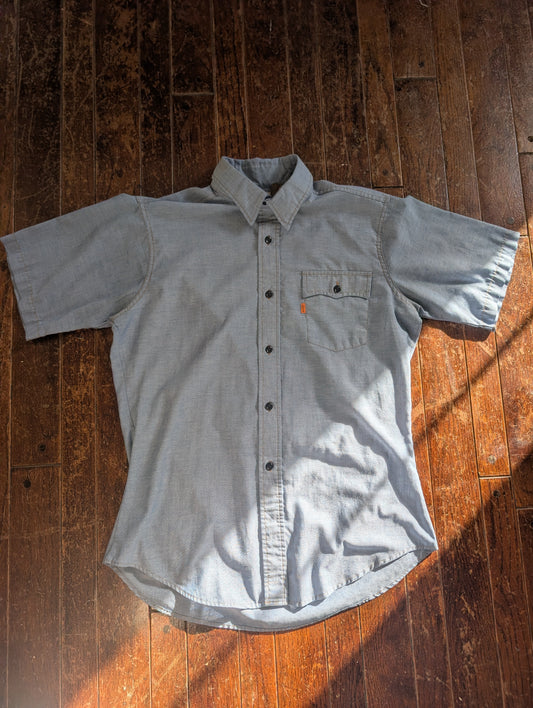 1970s Levi's orange tab chambray