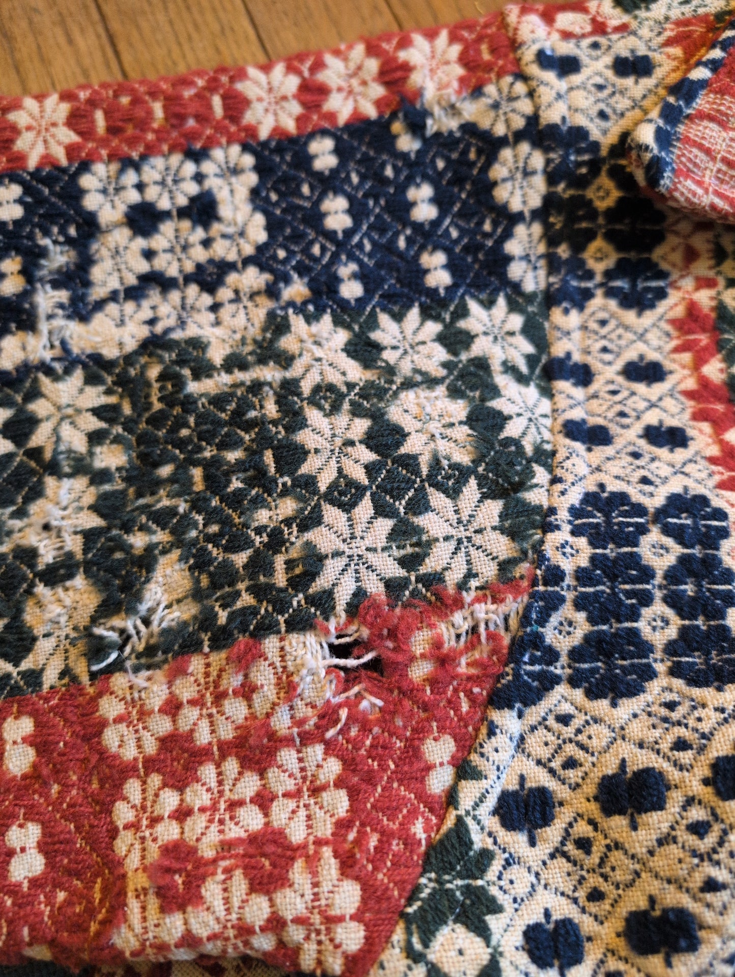 19th Century Coverlet Coat